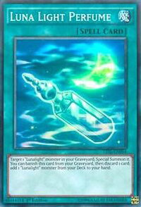 Luna Light Perfume - The Dark Illusion (TDIL) #TDIL-EN054 - Super Rare YuGiOh Trading Card