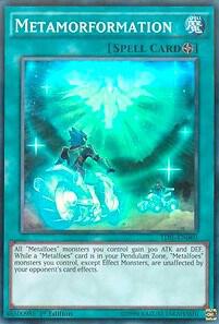 Metamorformation - The Dark Illusion YuGiOh trading card