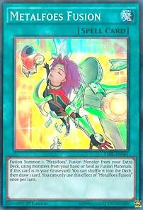 Metalfoes Fusion - The Dark Illusion YuGiOh trading card