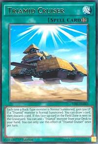 Triamid Cruiser - The Dark Illusion YuGiOh trading card