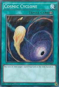 Cosmic Cyclone - The Dark Illusion (TDIL) #TDIL-EN065 - Secret Rare YuGiOh Trading Card