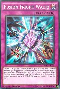 Fusion Fright Waltz - The Dark Illusion YuGiOh trading card