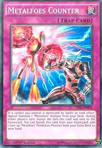 Metalfoes Counter - The Dark Illusion YuGiOh trading card
