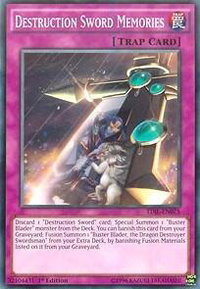 Destruction Sword Memories - The Dark Illusion (TDIL) #TDIL-EN075 - Common / Short Print YuGiOh Trading Card