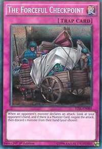 The Forceful Checkpoint - The Dark Illusion (TDIL) #TDIL-EN080 - Secret Rare YuGiOh Trading Card
