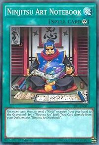 Ninjitsu Art Notebook - The Dark Illusion (TDIL) #TDIL-EN081 - Common / Short Print YuGiOh Trading Card