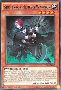 Subterror Nemesis Warrior - The Dark Illusion (TDIL) #TDIL-EN082 - Rare YuGiOh Trading Card