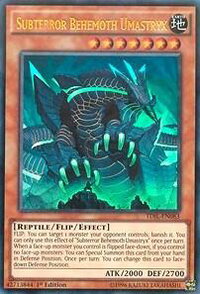 Subterror Behemoth Umastryx - The Dark Illusion (TDIL) #TDIL-EN083 - Ultra Rare YuGiOh Trading Card