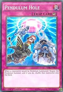 Pendulum Hole - The Dark Illusion YuGiOh trading card
