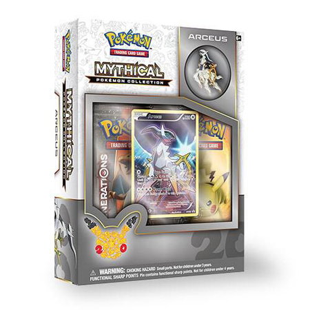 Mythical Pokemon Collection Box [Arceus] - Generations Pokémon trading card