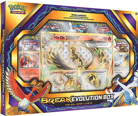 BREAK Evolution Box [Ho-oh and Lugia] - XY - Fates Collide Pokémon trading card