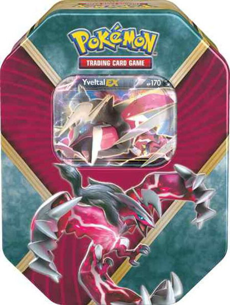 Shiny Kalos Tin [Yveltal EX] - XY - Fates Collide Pokémon trading card