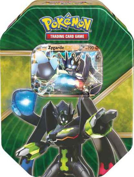 Shiny Kalos Tin [Zygarde EX] - XY - Fates Collide Pokémon trading card