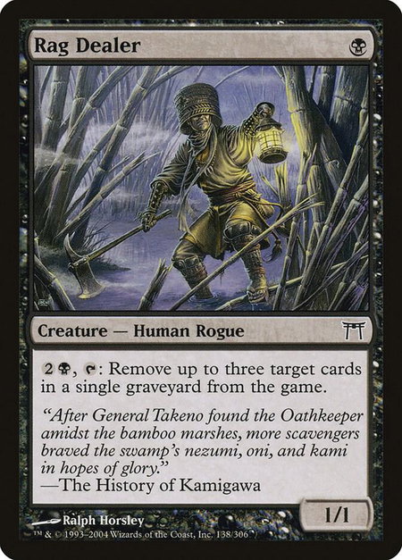 Rag Dealer - Champions of Kamigawa Magic: The Gathering trading card