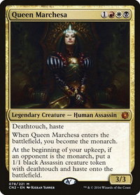 Queen Marchesa - Conspiracy: Take the Crown (CN2) #78 - Mythic Magic: The Gathering Trading Card