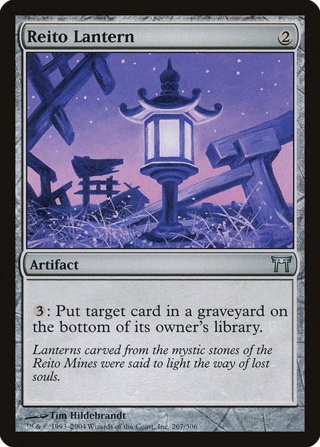 Reito Lantern - Champions of Kamigawa Magic: The Gathering trading card