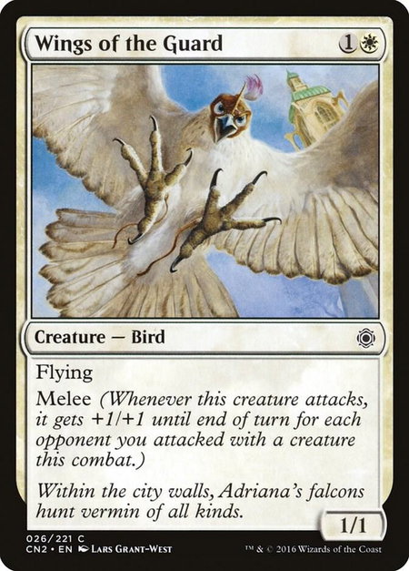 Wings of the Guard - Conspiracy: Take the Crown Magic: The Gathering trading card