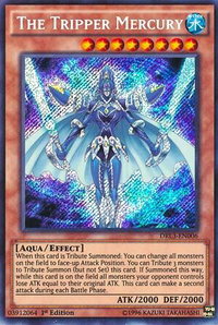 The Tripper Mercury - Dragons of Legend: Unleashed (DRL3) #DRL3-EN006 - Secret Rare YuGiOh Trading Card