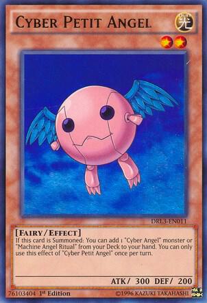 Cyber Petit Angel - Dragons of Legend: Unleashed YuGiOh trading card