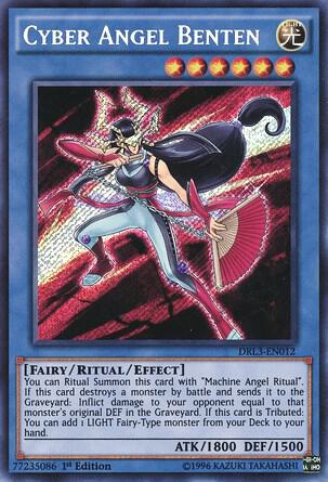 Cyber Angel Benten - Dragons of Legend: Unleashed YuGiOh trading card