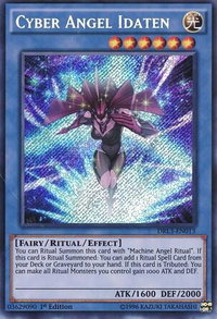 Cyber Angel Idaten - Dragons of Legend: Unleashed (DRL3) #DRL3-EN013 - Secret Rare YuGiOh Trading Card