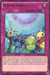 Scrum Force - Dragons of Legend: Unleashed (DRL3) #DRL3-EN020 - Ultra Rare YuGiOh Trading Card