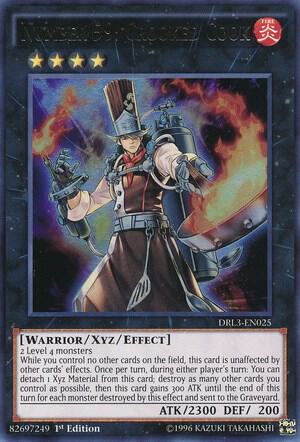 Number 59: Crooked Cook - Dragons of Legend: Unleashed YuGiOh trading card