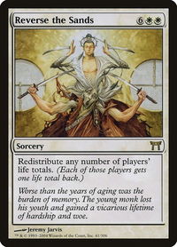 Reverse the Sands - Champions of Kamigawa (CHK) #41 - Rare Magic: The Gathering Trading Card