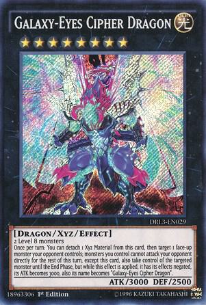 Galaxy-Eyes Cipher Dragon - Dragons of Legend: Unleashed YuGiOh trading card