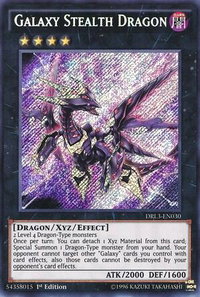 Galaxy Stealth Dragon - Dragons of Legend: Unleashed (DRL3) #DRL3-EN030 - Secret Rare YuGiOh Trading Card