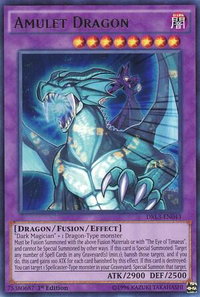 Amulet Dragon - Dragons of Legend: Unleashed (DRL3) #DRL3-EN043 - Ultra Rare YuGiOh Trading Card