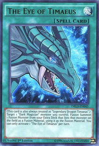 The Eye of Timaeus - Dragons of Legend: Unleashed (DRL3) #DRL3-EN045 - Ultra Rare YuGiOh Trading Card