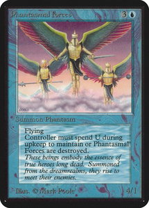 Phantasmal Forces - Alpha Edition (LEA) #67 - Uncommon Magic: The Gathering Trading Card