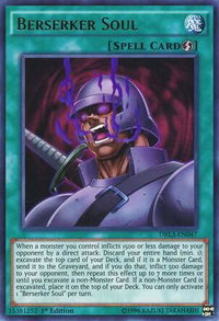Berserker Soul - Dragons of Legend: Unleashed (DRL3) #DRL3-EN047 - Ultra Rare YuGiOh Trading Card