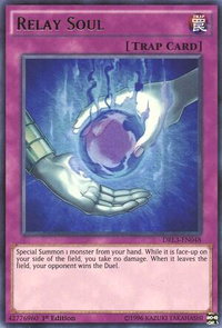 Relay Soul - Dragons of Legend: Unleashed (DRL3) #DRL3-EN048 - Ultra Rare YuGiOh Trading Card