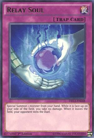 Relay Soul trading card from Dragons of Legend: Unleashed Relay Soul - Dragons of Legend: Unleashed YuGiOh trading card