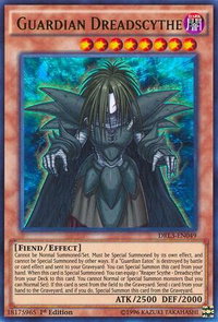 Guardian Dreadscythe - Dragons of Legend: Unleashed (DRL3) #DRL3-EN049 - Ultra Rare YuGiOh Trading Card