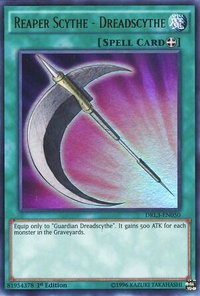 Reaper Scythe - Dreadscythe - Dragons of Legend: Unleashed (DRL3) #DRL3-EN050 - Ultra Rare YuGiOh Trading Card