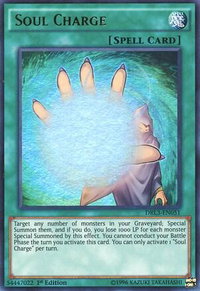 Soul Charge - Dragons of Legend: Unleashed (DRL3) #DRL3-EN051 - Ultra Rare YuGiOh Trading Card