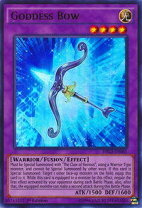 Goddess Bow - Dragons of Legend: Unleashed (DRL3) #DRL3-EN065 - Ultra Rare YuGiOh Trading Card