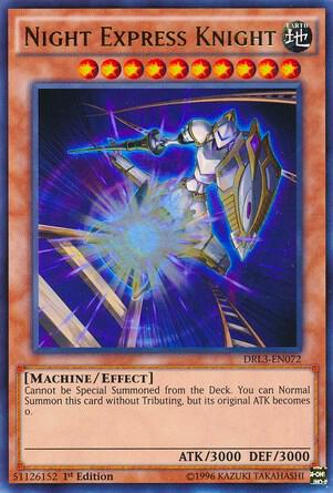 Night Express Knight - Dragons of Legend: Unleashed YuGiOh trading card