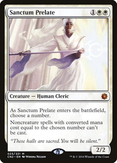 Sanctum Prelate - Conspiracy: Take the Crown Magic: The Gathering trading card