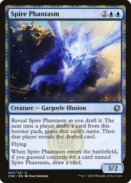 Spire Phantasm - Conspiracy: Take the Crown Magic: The Gathering trading card