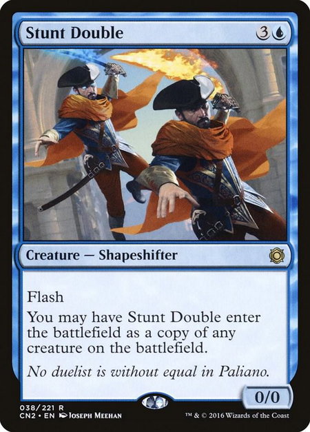Stunt Double - Conspiracy: Take the Crown Magic: The Gathering trading card