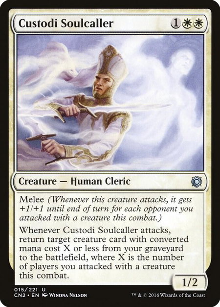 Custodi Soulcaller - Conspiracy: Take the Crown Magic: The Gathering trading card