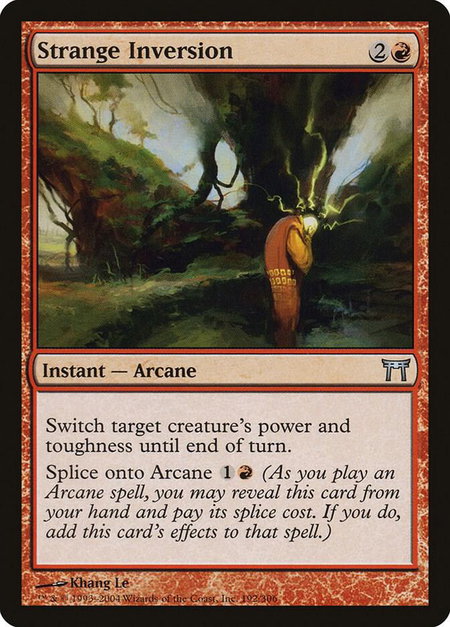 Strange Inversion - Champions of Kamigawa Magic: The Gathering trading card