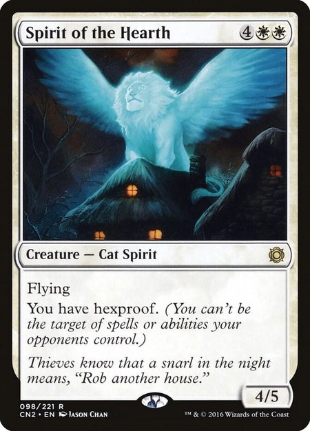 Spirit of the Hearth - Conspiracy: Take the Crown Magic: The Gathering trading card