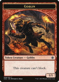 Goblin Token - Conspiracy: Take the Crown (CN2) #8 - Token Magic: The Gathering Trading Card