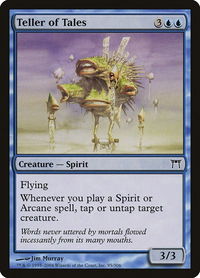 Teller of Tales - Champions of Kamigawa (CHK) #95 - Common Magic: The Gathering Trading Card
