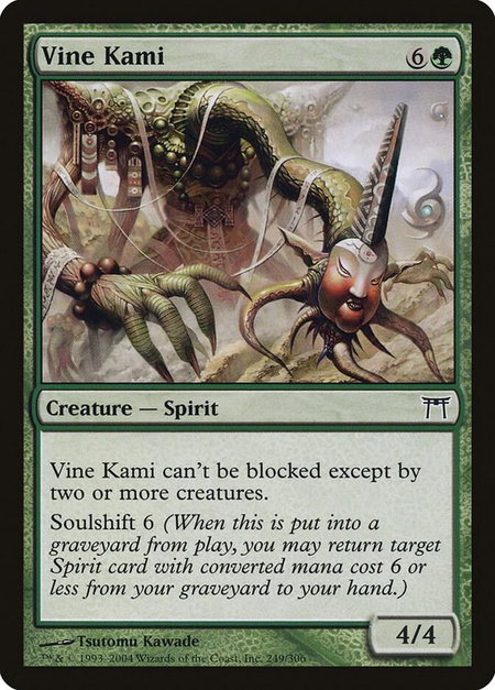 Vine Kami - Champions of Kamigawa Magic: The Gathering trading card